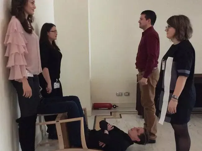 Les équipes de Thomsons Online Benefits participant à une activité de team building sur mesure