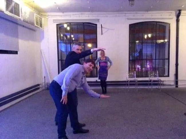 Crown Agency & SABMiller team participating in an indoor in Warsaw, Poland with 125 participants
